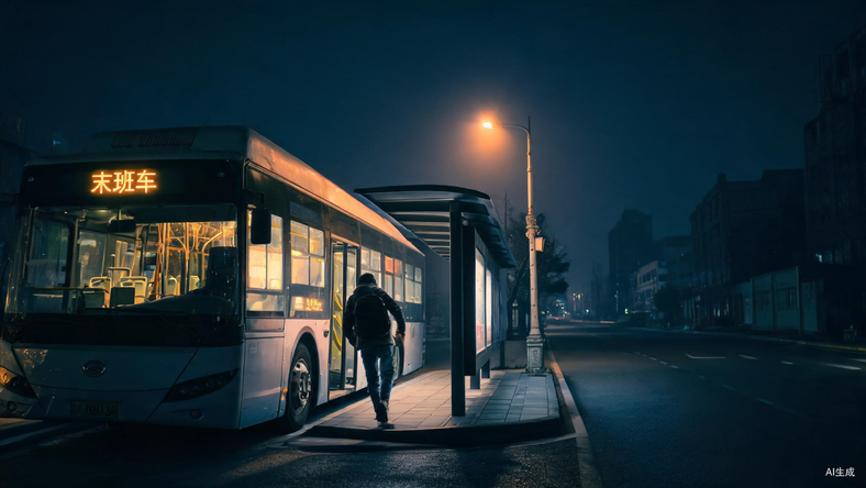 消失的夜班车:谁来照亮打工人的归途